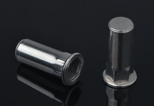 Kepala stainless steel datar body hex body rivet mur tertutup tipe