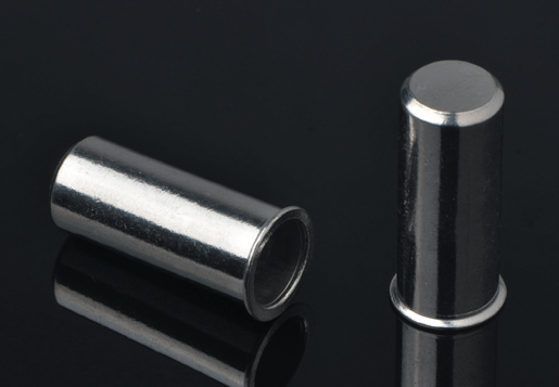 Stainless steel mengurangi kepala bundar bulat paku keling jenis tertutup jenis ujung
